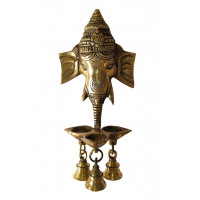 Ganesha Brass for Wall Hanging