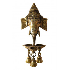 Ganesha Brass for Wall Hanging