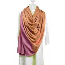 Jamawar Shawl Pashmina Needlework Wrap