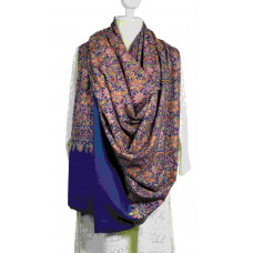 Jamawar Shawl Pashmina Needlework Wrap