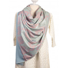 Jamawar Shawl Pashmina Needlework Wrap